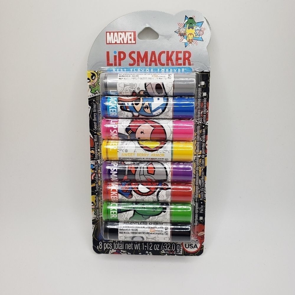 Marvel Avengers lip smackers 8 pack